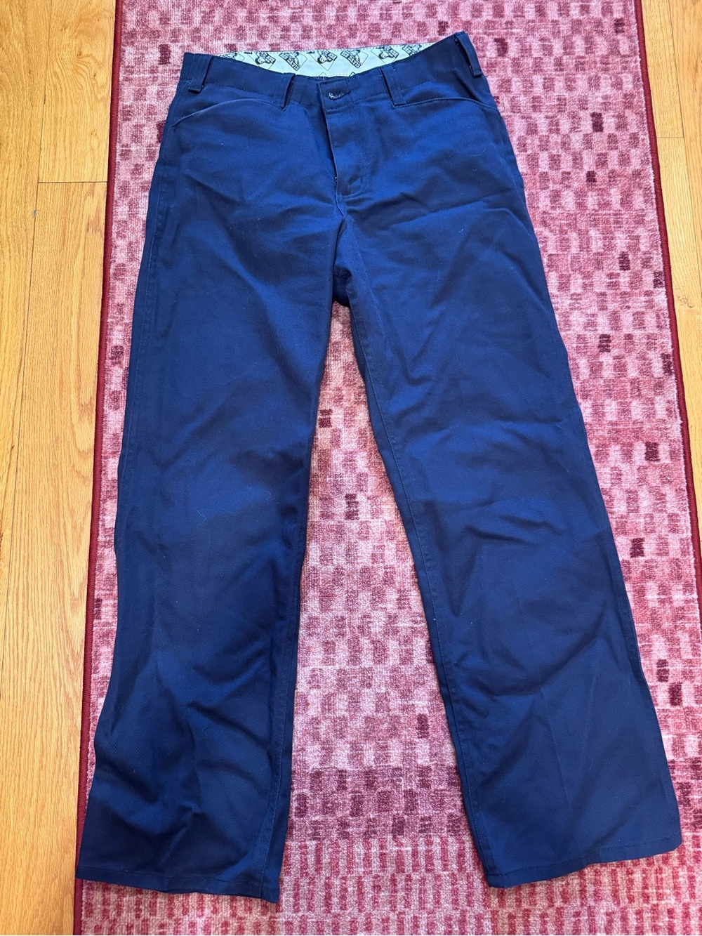 Ben Davis Navy Straight-Leg Chinos